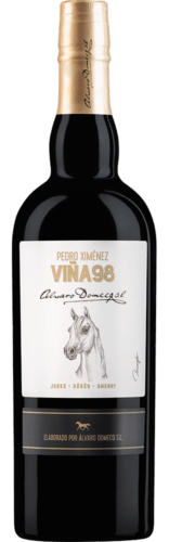Sherry Pedro Ximénez Viña 98 Jerez DO Álvaro Domecq
